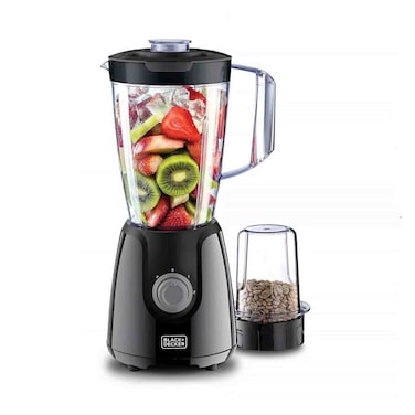Black+Decker 400W Blender With Grinder Mill BX4130-B5