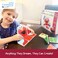 Createon Magna-Tiles Sesame Street Toys, Magnetic Kids Building Toys From Sesame Street Books, Colors With Elmo Magnet Tiles, Educational Toys For Ages 3+, 17 Pieces