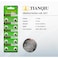Tianqiu AG1/ LR621H/ 364A Hg0% 1.5V Alkaline Batteries - 10 Pieces