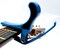Mike Music Quick-Change Capo for 6-string acoustic guitars (Guitar Capo B5, blue)