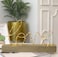 Golden Glowing LOVE Sign with Yellow LED Lights 36x22cm