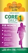 Country Life Core Daily- - Dietary Supplement For Women 60 Tablets, 2 Month Supply