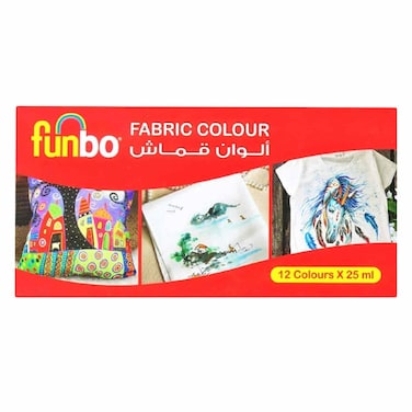 FUNBO FABRIC COL PAINT SET