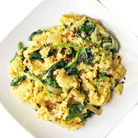 Omelete With Spinach