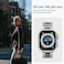 Spigen Modern Fit 316L Stainless Steel band for Apple Watch Ultra 2 band/Apple Watch Ultra (49mm) / Series 9/8/7 (45mm), Series SE2/6/SE/5/4 (44mm) and Series 3/2/1 (42mm) Band Strap - Silver