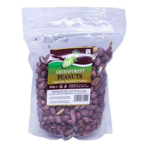 Green Forest Unpeeled Peanuts 500g