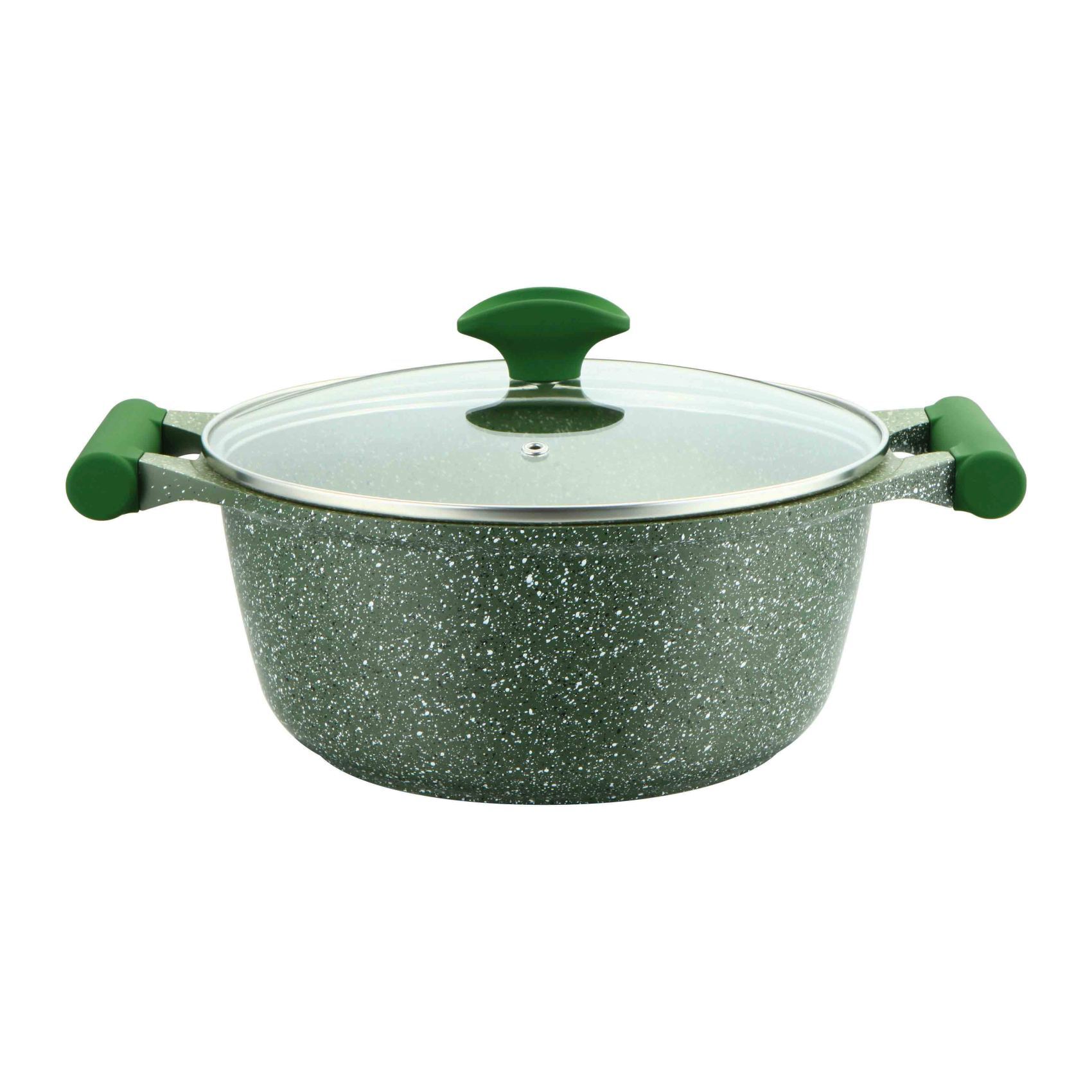 Prestige Non-Stick Casserole With Lid Green 32cm