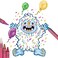 Crayola Confetti Crayons 24ct 52-3407