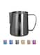 MIBRU Stainless Steel Espresso Coffee Pitcher Barista Kitchen Home Craft Scale Coffee Latte Milk Frothing Jug 600ml