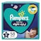 Pampers Baby-Dry Night Diapers,  Size 5, 12-17Kg, 58 Diapers