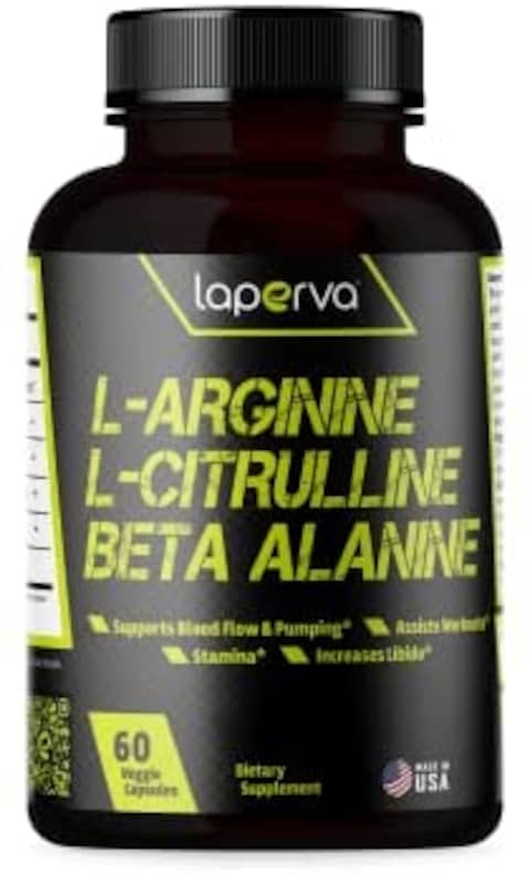 Laperva L-Arginine L-Citrulline Beta-Alanine 60 Veggie Capsules