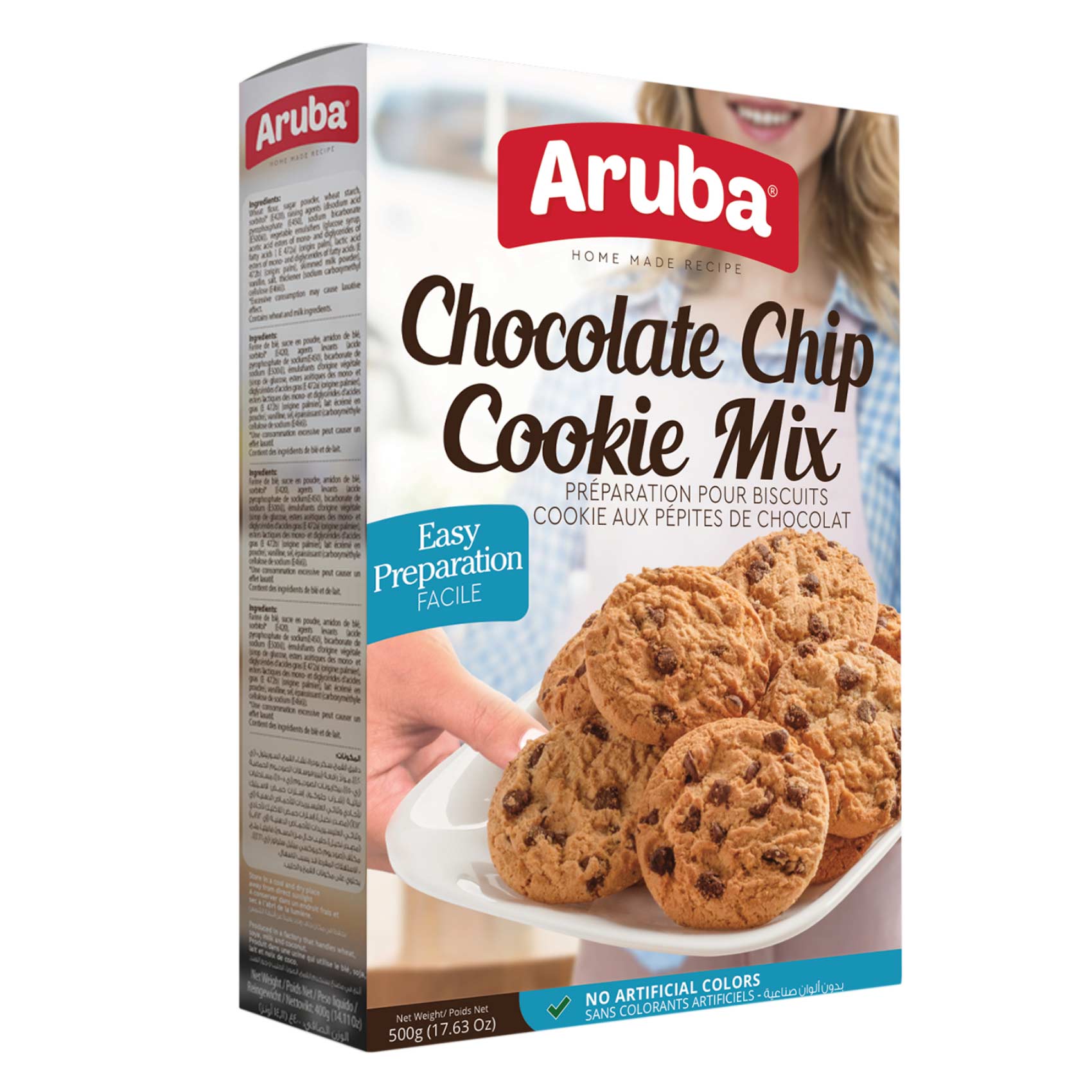 Aruba Chocolate Chips Vanilla Cookies Mix 500g