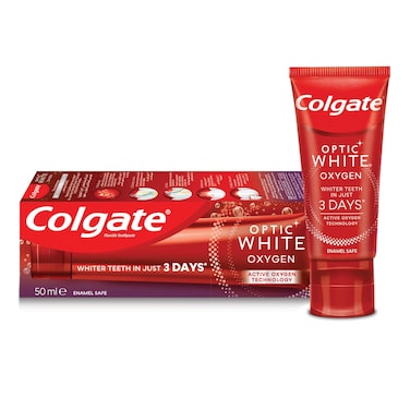 Colgate&nbsp;Optic&nbsp;White&nbsp;Oxygen Toothpaste 50ML