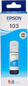 Epson 103 Ecotank Ink Bottle, Cyan Ink For Printer Refill, 65ml