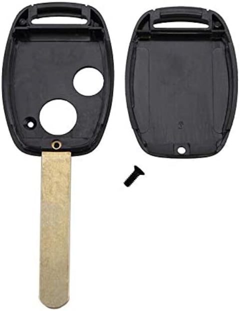 Rubik 2 Button Remote Cover Uncut Key FOB Shell Case For Honda Accord Civic Jazz Fit City Odyssey CRV Pilot Replacement Key