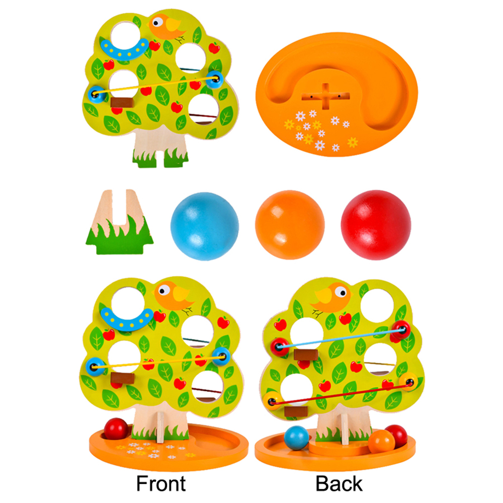 Children&#39;s Educational Wooden Tree Shape Glider Toy