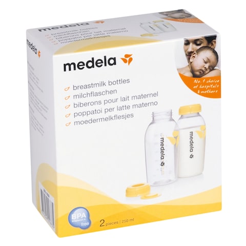 MEDELA STORAGE BOTTLE 250ML 2 PACK