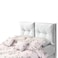 In House Le&oacute;n Velvet Bed Frame - King - 200x180 cm - White