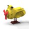 Outdoor Kindergarten Airplane Children's Spring Rocking Rocking Horse Toy