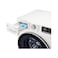 LG 10.5 Kg/7 Kg Washer Dryer, Front Load, White, F4V5RGP0W, Direct Drive Motor 1400 RPM, 14 Programmers