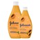 Johnson's  Body Care Smoothing Body Wash, Skin-Toning Papaya 400ml + 250ml