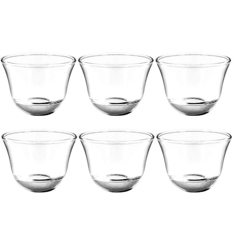 Luminarc Coffee Cups 30 Ml 6 Pieces Clear 