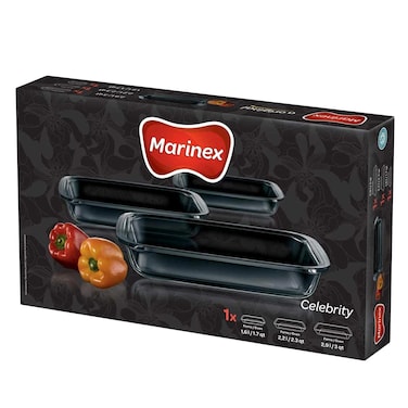 Marinex Roasters 3Pcs Set Rectange 6722