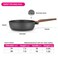 Fissman Deep Frying Pan Diamond 28cm (Aluminum With Non-Stick Coating)