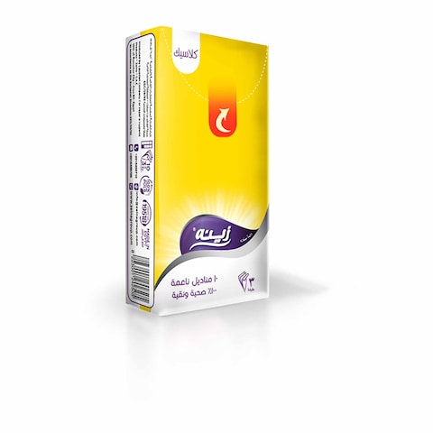 Zeina Pocket Tissues - 10 Tissues Pack Of 10