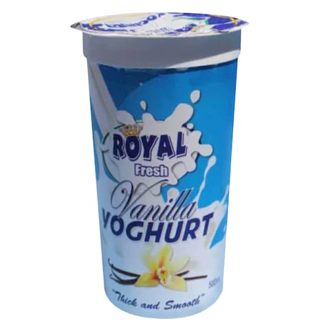 ROYAL FRESH VANILLA YOGHURT 500ML