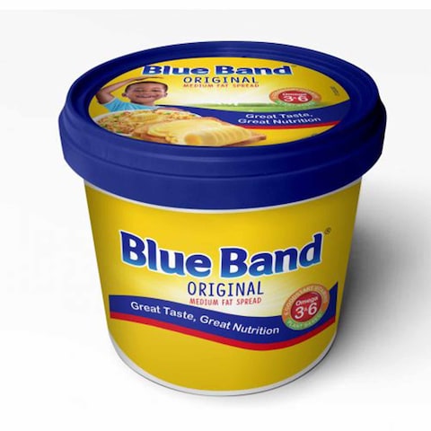 Blue Band Roots Medium Margarine Fat Spread 1Kg