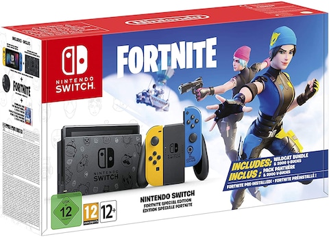 Nintendo Switch Console Fortnite Special Edition (Fortnite Game/Voucher Is Not Included In The Box)