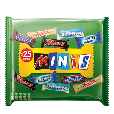 Mars Mixed Minis Chocolate Bar 500G