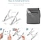 Adjustable Laptop Stand For Desk - Made With Premium Quality Aluminium - Portable Macbook Stand - Compatiable For Every Laptop, Tablet And Book
