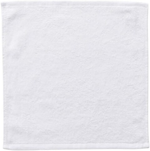 Comfy 6 Piece Highly Absorbent Combed Cotton Hotel Quality 30x30 Hand Towel Set - White