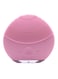 Forever Rechargeable Silicone Brush Facial Skin Massager Pink