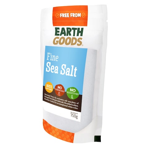 Earth Goods Fine Sea Salt 750g