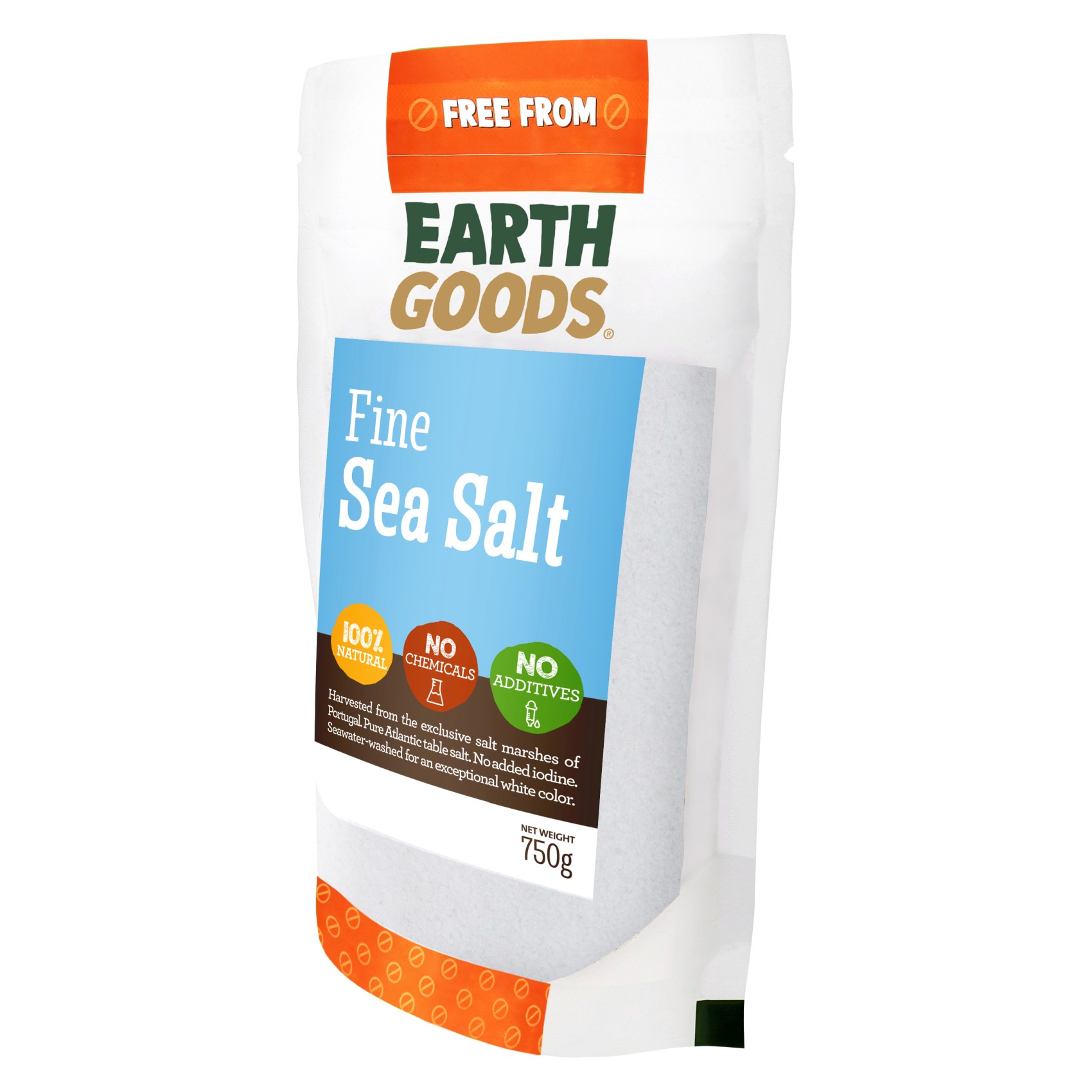 Earth Goods Fine Sea Salt 750g