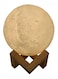 Generic 3D Moon Lamp Aroma Humidifier 2W H32241 Brown/Beige