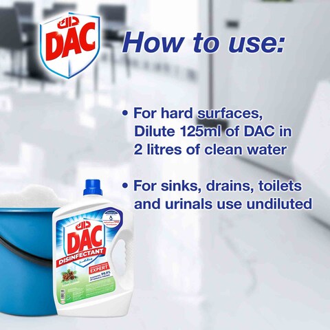 DAC DISINFECTANT WITH PINE 1.5L