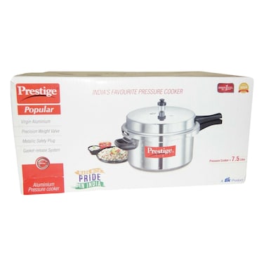 Prestige Manttra Aluminium Pressure Cooker 7.5L
