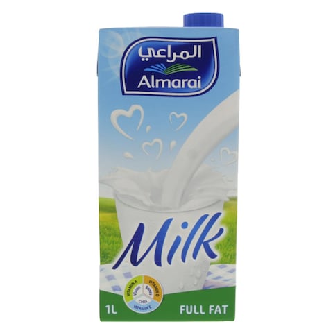 Almarai Full Fat Milk 1L x Pack of 4