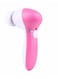 Generic 5-In-1 Electric Facial Cleansing Device Pink/White