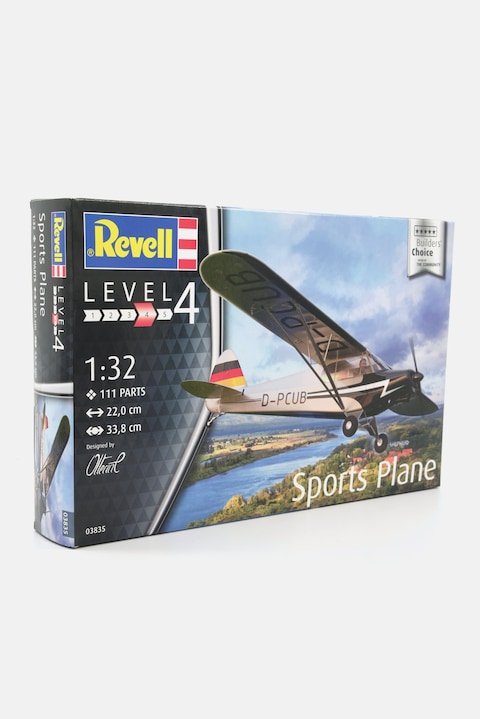 Revell Level 4 Sports Plane, Black/White