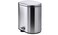 Pedal bin, stainless steel, 20 l