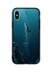 Theodor - Protective Case Cover For Apple iPhone X Shark &amp; Men