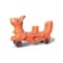 Indoor Plastic Kids Animal Rocking Horse