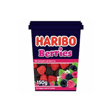 هاريبو كوب حلوى هلامية بشكل التوت 150 غرام