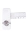 Generic Toothpaste Dispenser With Toothbrush Holder Set White