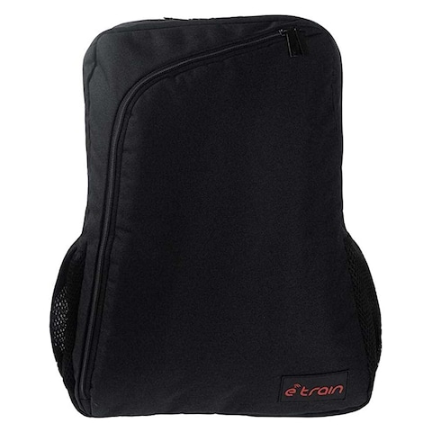 E-Train BG02B Laptop Backpack - 15.6-inch - Black
